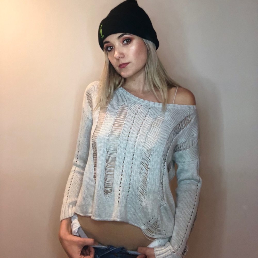Gray Daze Sweater